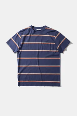 Gavin Stripes Plain Navy | Edmmond Studios Discount