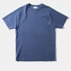 Hugo Tee Plain Blue | Edmmond Studios Cheap