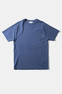 Hugo Tee Plain Blue | Edmmond Studios Cheap