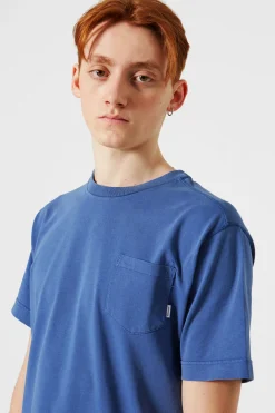 Hugo Tee Plain Blue | Edmmond Studios Cheap