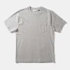 Hugo Tee Plain Grey Melange | Edmmond Studios Cheap