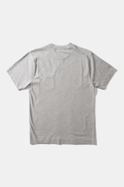 Hugo Tee Plain Grey Melange | Edmmond Studios Cheap