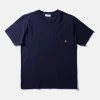 Hugo Tee Plain Navy | Edmmond Studios Cheap