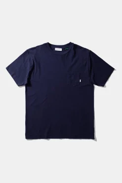 Hugo Tee Plain Navy | Edmmond Studios Cheap