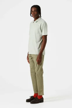 Jersey Polo Plain Sage | Edmmond Studios Clearance
