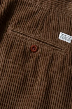 Jorge Pants Plain Brown | Edmmond Studios Discount