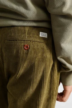 Jorge Pants Plain Khaki | Edmmond Studios Outlet