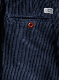 Jorge Pants Plain Navy | Edmmond Studios Outlet