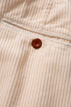 Jorge Pants Plain Off White | Edmmond Studios Fashion