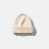 Knit Beanie Plain Beige | Edmmond Studios Clearance