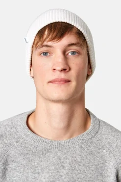 Knit Beanie Plain Beige | Edmmond Studios Clearance