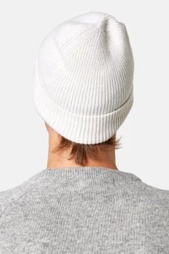 Knit Beanie Plain Beige | Edmmond Studios Clearance