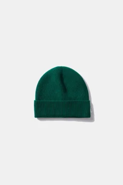 Knit Beanie Plain Green | Edmmond Studios Store