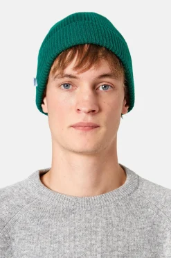 Knit Beanie Plain Green | Edmmond Studios Store