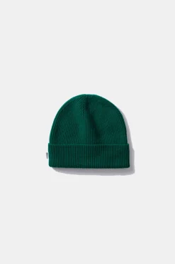 Knit Beanie Plain Green | Edmmond Studios Store