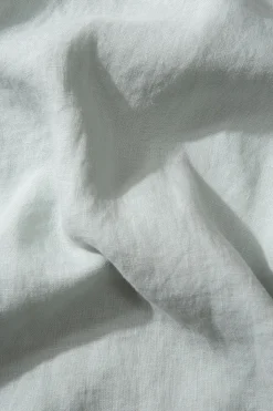 Linen Shirt Plain Sage | Edmmond Studios New