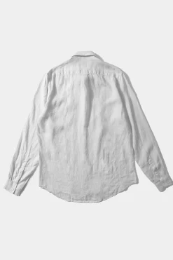 Linen Shirt Plain White | Edmmond Studios Shop