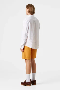 Linen Shirt Plain White | Edmmond Studios Shop