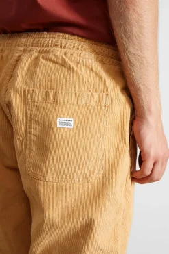 Marvin Pants Cord Plain Caramel | Edmmond Studios Clearance