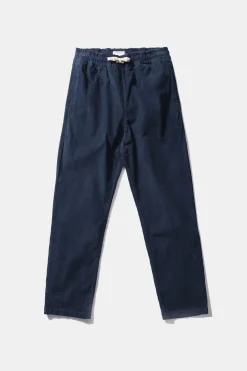 Marvin Pants Cord Plain Navy | Edmmond Studios Discount