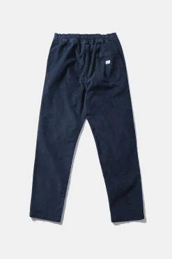 Marvin Pants Cord Plain Navy | Edmmond Studios Discount