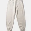 Mini Logo Pants Plain Light Grey | Edmmond Studios New