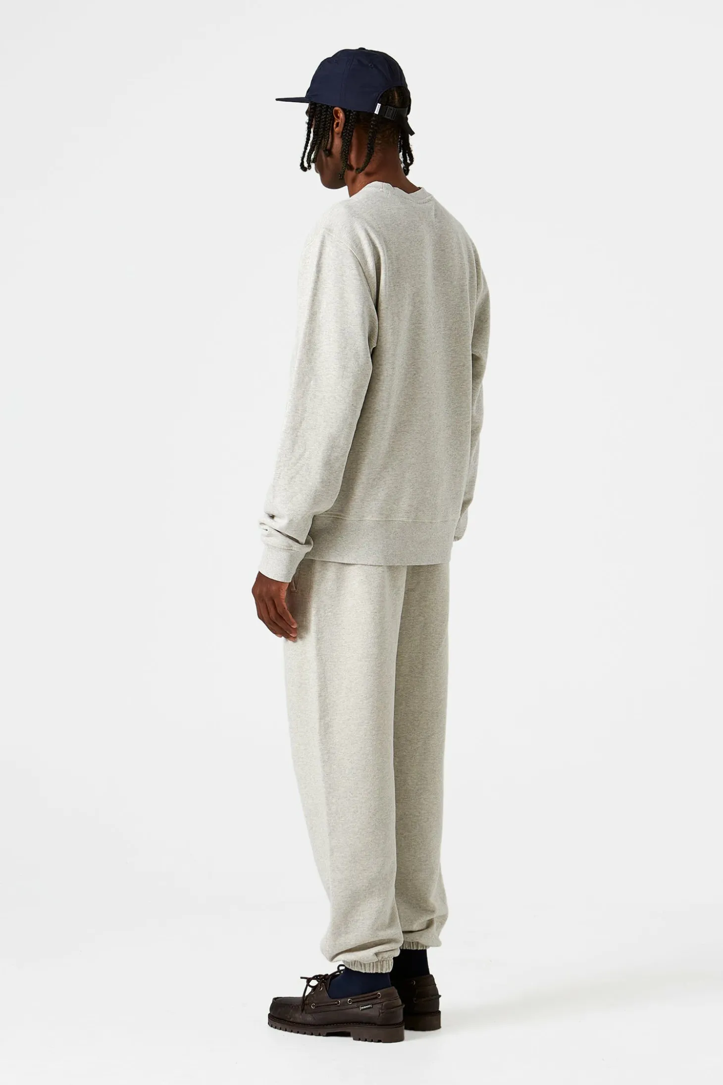 Mini Logo Pants Plain Light Grey | Edmmond Studios New