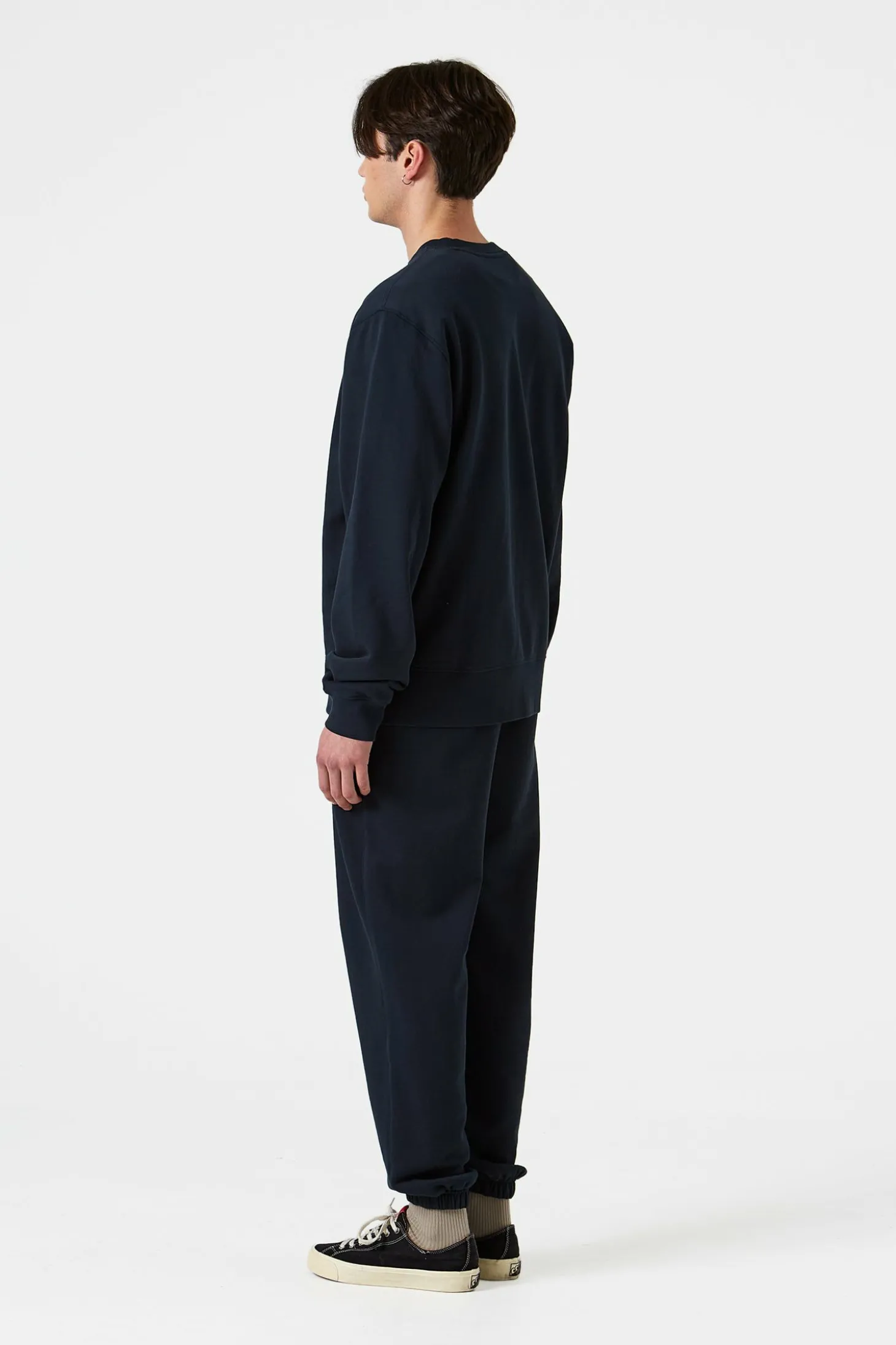 Mini Logo Pants Plain Navy | Edmmond Studios Hot