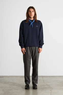 Mini Logo Sw Plain Navy | Edmmond Studios Flash Sale