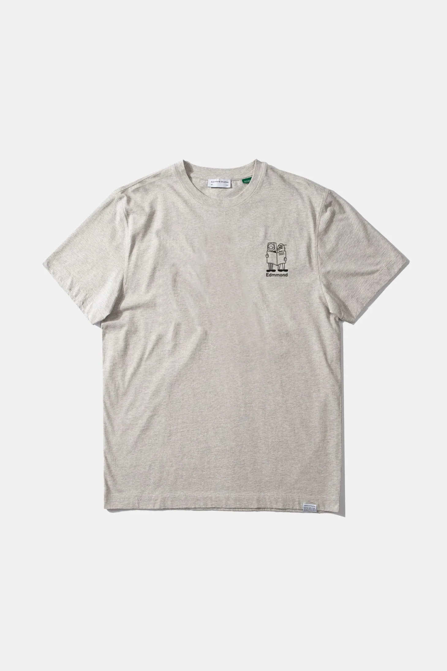 Moore Plain Grey Melange | Edmmond Studios Fashion