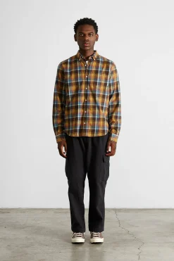 Mulber Shirt Plain Mustard | Edmmond Studios Best