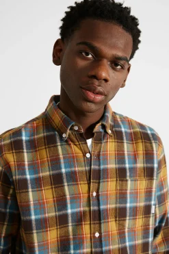 Mulber Shirt Plain Mustard | Edmmond Studios Best