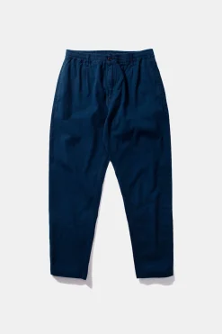 Murano Seersucker Pants Plain Navy | Edmmond Studios Flash Sale