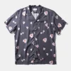 Orchid Short Sleeve Plain Navy | Edmmond Studios New