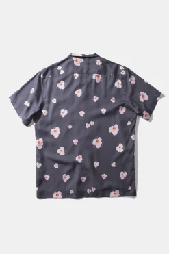 Orchid Short Sleeve Plain Navy | Edmmond Studios New