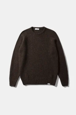 Paris Sweater Plain Brown | Edmmond Studios New