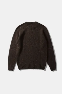 Paris Sweater Plain Brown | Edmmond Studios New