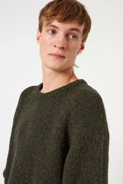 Paris Sweater Plain Khaki | Edmmond Studios Shop