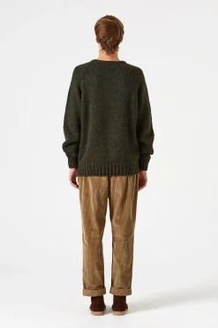 Paris Sweater Plain Khaki | Edmmond Studios Shop