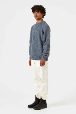 Paris Sweater Plain Steel | Edmmond Studios Sale