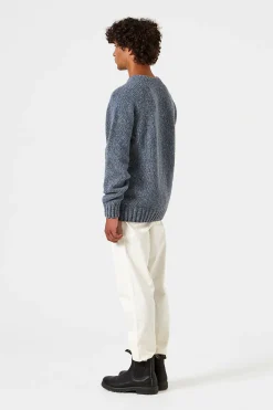 Paris Sweater Plain Steel | Edmmond Studios Sale