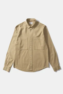 Pocket Shirt Plain Tan | Edmmond Studios Shop