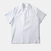 Polo Shirt Seersucker Plain White | Edmmond Studios Flash Sale