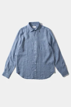 Port Shirt Plain Blue | Edmmond Studios Flash Sale