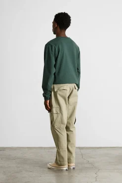 Puff Ls Plain Dk Green | Edmmond Studios Hot