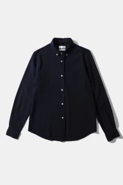 Seam Shirt Plain Navy | Edmmond Studios Store