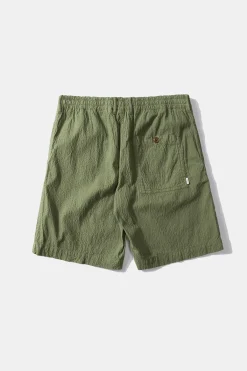 Seersucker Plain Khaki | Edmmond Studios Cheap