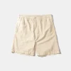 Seersucker Shorts Plain Off White | Edmmond Studios Shop