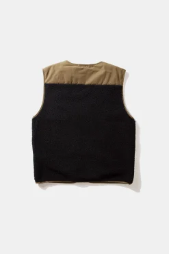 Shearling Vest Plain Navy | Edmmond Studios Cheap