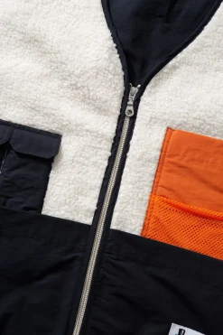 Shearling Vest Plain Off White | Edmmond Studios Clearance